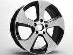 17x7.0 Inch Alloy Wheels 5 Holes Car Rim PCD 5x100, LL-397177037M-TF51