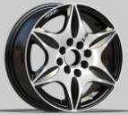 13x5.5 Inch Alloy Wheels 8 Holes Car Rim PCD 8x100/114.3, LL-399135526M-MO95
