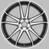 22x9.0 Inch Alloy Wheels 5 Holes Car Rim PCD 5x114.3, LL-443229009M-XQ31