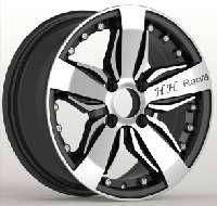 14x6.0 Inch Alloy Wheels 4 Holes Car Rim PCD 4x100, LL-515146025M-IB74