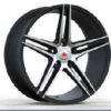 17x7.5 Inch Alloy Wheels 5 Holes Car Rim PCD 5x100, LL-5801775108M-PC65