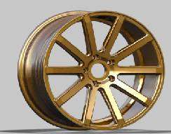 19x8.5 Inch Alloy Wheels 5 Holes Car Rim PCD 5x114.3, LL-590198518M-JW10