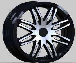 18x8.0 Inch Alloy Wheels 10 Holes Car Rim PCD 10x110/115, LL-731188042K-JQ45