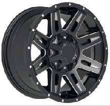 18x9.0 Inch Alloy Wheels 6 Holes Car Rim PCD 6x139.7, LL-903189095K-MA64