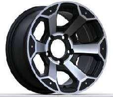 14x7.0 Inch Alloy Wheels 5 Holes Car Rim PCD 5x114.3, LL-915147031M-WA23