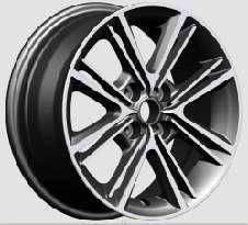 15x6.5 Inch Alloy Wheels 4 Holes Car Rim PCD 4x100, LL-925156509M-IS10