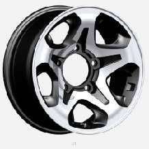 16x7.0 Inch Alloy Wheels 5 Holes Car Rim PCD 5x150, LL-953167046M-UF4