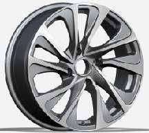 17x7.0 Inch Alloy Wheels 4 Holes Car Rim PCD 4x108, LL-979177006M-UI60