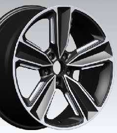 18x8.0 Inch Alloy Wheels 5 Holes Car Rim PCD 5x112, LL-AU016188010MK-JP75