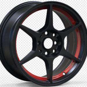 14x6.0 Inch Alloy Wheels 8 Holes Car Rim PCD 8x100/114.3, LL-GJ0054146005S-KT24