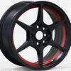 14x6.0 Inch Alloy Wheels 8 Holes Car Rim PCD 8x100/108, LL-GJ0055146007S-XM27