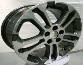 17x7.0 Inch Alloy Wheels 5 Holes Car Rim PCD 5x110, LL-QS017177001M-EQ33