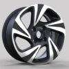 16x6.0 Inch Alloy Wheels 4 Holes Car Rim PCD 4x114.3, LL-QS118B166002M-DX76