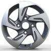 14x5.0 Inch Alloy Wheels 4 Holes Car Rim PCD 4x114.3, LL-QS130145002M-BE27
