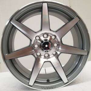 16x7.0 Inch Alloy Wheels 4 Holes Car Rim PCD 4x98, LL-QS164167001S-FJ51