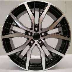 18x7.5 Inch Alloy Wheels 5 Holes Car Rim PCD 5x100, LL-QS172187501M-GZ51