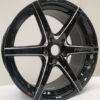 18x8.5 Inch Alloy Wheels 5 Holes Car Rim PCD 5x114.3, LL-QS225188501K-OC20