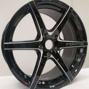 18x8.5 Inch Alloy Wheels 5 Holes Car Rim PCD 5x114.3, LL-QS225188501K-OC20