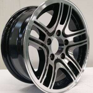 13x5.0 Inch Alloy Wheels 5 Holes Car Rim PCD 5x114.3, LL-QS282135001M-RR76