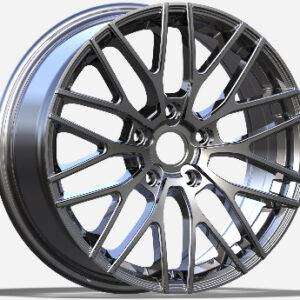 17x7.5 Inch Alloy Wheels 5 Holes Car Rim PCD 5x112, LL-QS334177520S-DY10