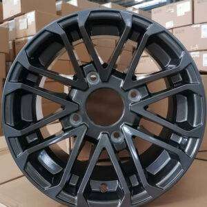 12x7.0 Inch Alloy Wheels 4 Holes Car Rim PCD 4x136, LL-QS424127003M-DW50