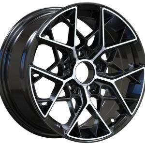 15x7.0 Inch Alloy Wheels 4 Holes Car Rim PCD 4x100, LL-QS474157012M-UD45