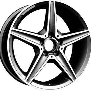 18x7.5 Inch Alloy Wheels 5 Holes Car Rim PCD 5x112, LL-W1334187521M-FF24