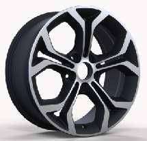 18x8.0 Inch Alloy Wheels 5 Holes Car Rim PCD 5x120, LL-W1625188002M-PQ61