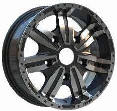 15x6.5 Inch Alloy Wheels 5 Holes Car Rim PCD 5x139.7, LL-Y2341156502M-DO68