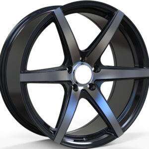 13x5.5 Inch Alloy Wheels 8 Holes Car Rim PCD 8x100/114.3, LL-Y25651355R01M-OR98