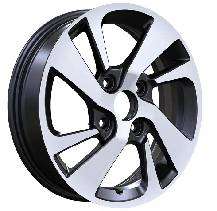 15x5.0 Inch Alloy Wheels 4 Holes Car Rim PCD 4x114.3, LL-YKK01155001M-JZ31