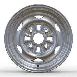 12x6.0 Inch Alloy Wheels 4 Holes Car Rim PCD 4x110, LL-YQS472126001S-HN23
