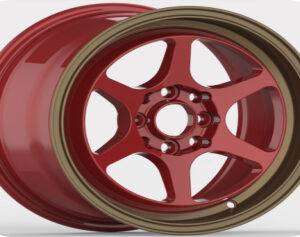 15x7.0 Inch Alloy Wheels 8 Holes Car Rim PCD 8x100/114.3, LL-YZX2551157001U-XN75