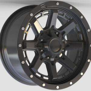 18x9.0 Inch Alloy Wheels 6 Holes Car Rim PCD 6x139.7, LL-ZX2414189004S-GJ43