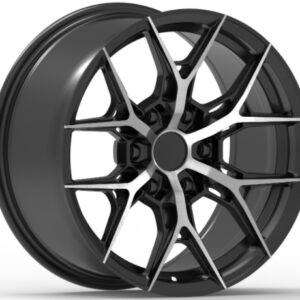 18x9.0 Inch Alloy Wheels 6 Holes Car Rim PCD 6x139.7, LL-ZX2559189008S-HX66