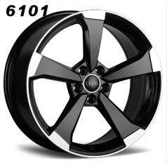 18x8.0 Inch Alloy Wheels 5 Holes Car Rim PCD 5x112, LR-6101-12-JZ36