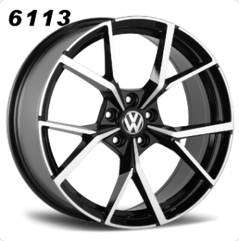 18x8.0 Inch Alloy Wheels 5 Holes Car Rim PCD 5x112, LR-6113-12-KX65