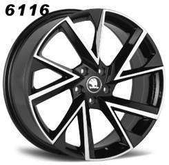 19x8.0 Inch Alloy Wheels 5 Holes Car Rim PCD 5x112, LR-6116-3-YI69