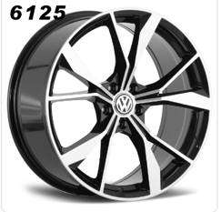 21x9.0 Inch Alloy Wheels 5 Holes Car Rim PCD 5x112, LR-6125-3-FW85