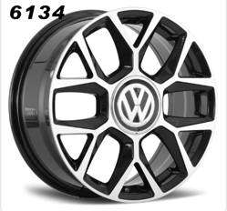 17x6.5 Inch Alloy Wheels 4 Holes Car Rim PCD 4x100, LR-6134-1-CW65