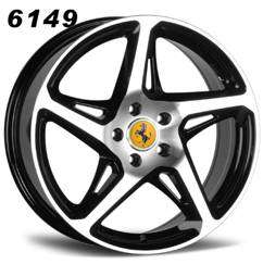18x8.0 Inch Alloy Wheels 5 Holes Car Rim PCD 5x114.3, LR-6149-1-ME49