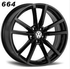 17x7.5 Inch Alloy Wheels 5 Holes Car Rim PCD 5x112, LR-664-4-ZQ32