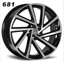 17x7.5 Inch Alloy Wheels 5 Holes Car Rim PCD 5x100, LR-681-1-SF23