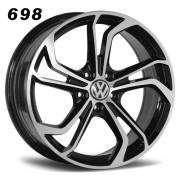 19x8.0 Inch Alloy Wheels 5 Holes Car Rim PCD 5x112, LR-698-4-DU58