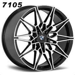 19x9.0 Inch Alloy Wheels 5 Holes Car Rim PCD 5x120, LR-7105-14-ER84
