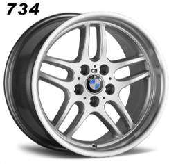18x8.0 Inch Alloy Wheels 5 Holes Car Rim PCD 5x120, LR-734-1-OB71