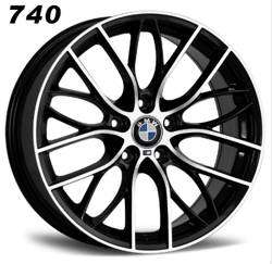 20x8.5 Inch Alloy Wheels 5 Holes Car Rim PCD 5x120, LR-740-12-OU36