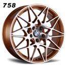 19x8.5 Inch Alloy Wheels 5 Holes Car Rim PCD 5x120, LR-758-11-FU69