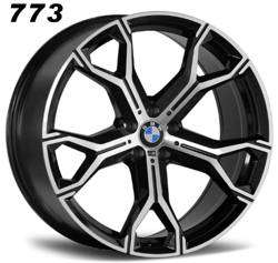 22x10.0 Inch Alloy Wheels 5 Holes Car Rim PCD 5x120, LR-773-5-QF93