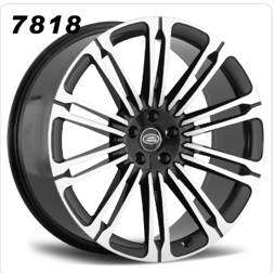 22x9.5 Inch Alloy Wheels 5 Holes Car Rim PCD 5x120, LR-7818-6-LR66
